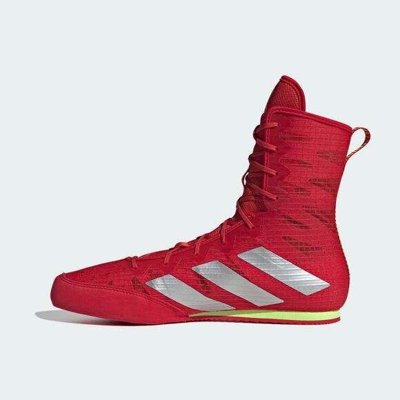 Adidas Men’s Box Hog 4 Boxing MMA Shoes Better Scarlet/Silver Metallic, Size 7.5 main image 7